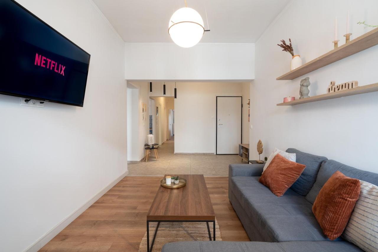 ☆Kalimarmaro 3Bd Apt For Max Fun & Comfortability☆ Athena Bagian luar foto